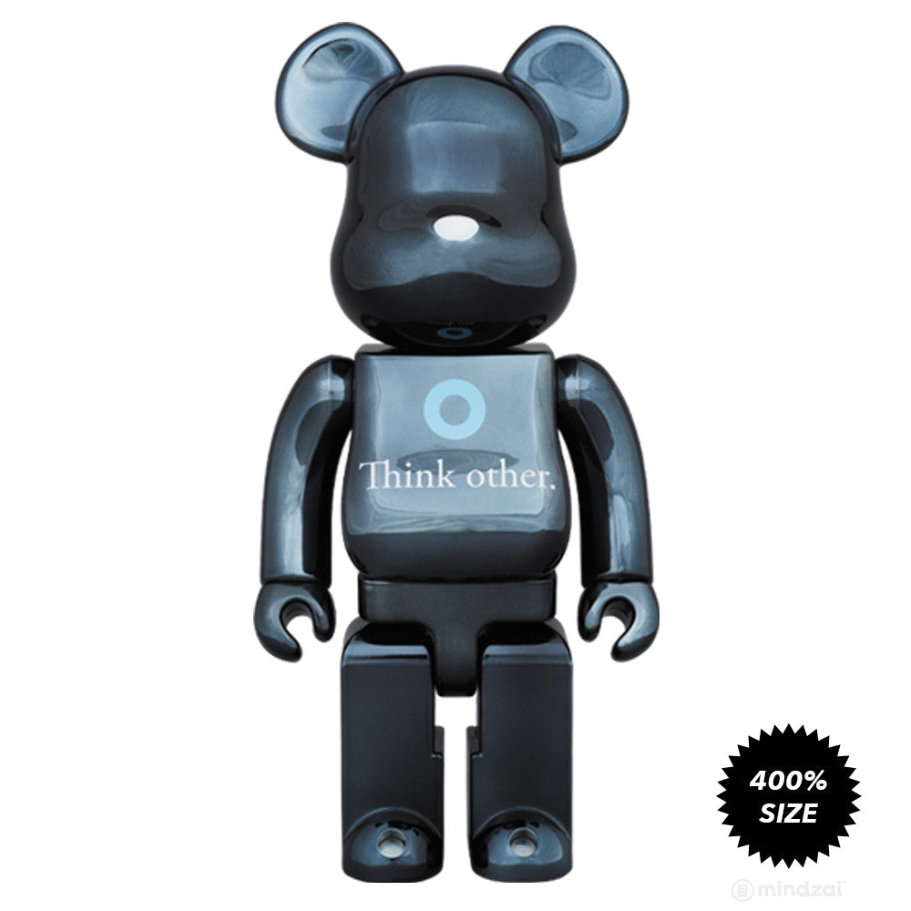 I Am Other BLACK 400% Bearbrick by Pharrell Williams x Medicom Toy