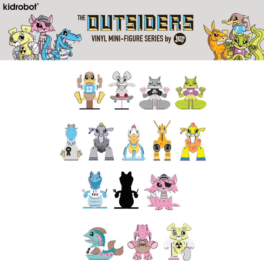 The Outsiders Blind Box Series by Joe Ledbetter - Pre-order - Mindzai - 1
