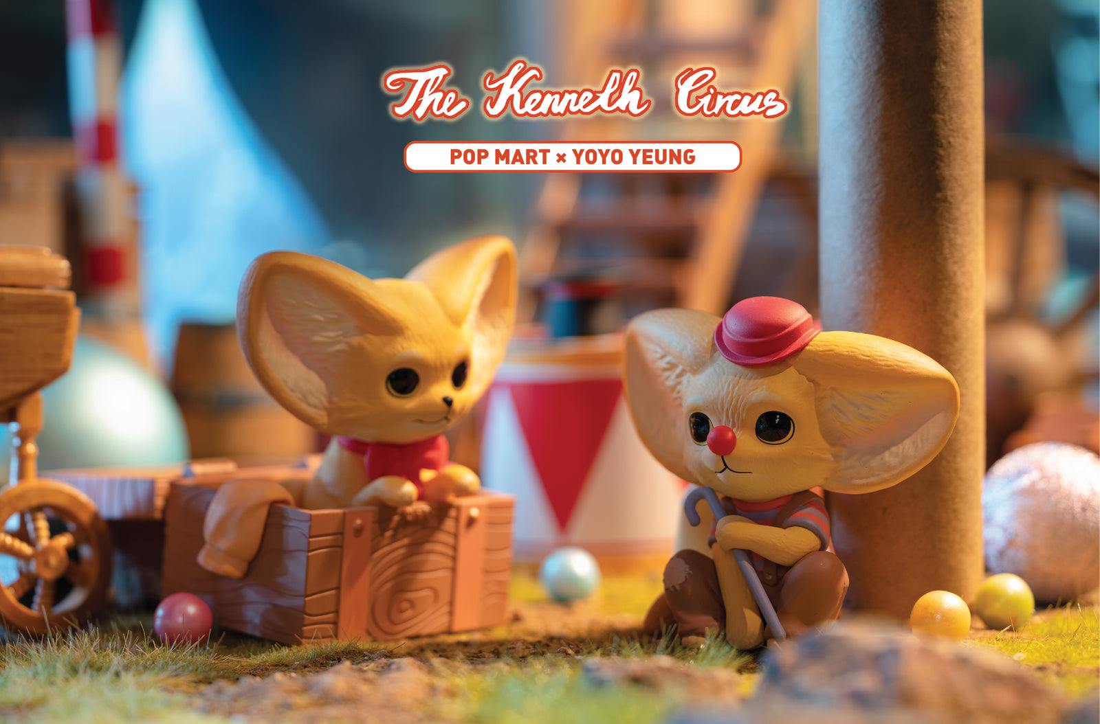 Kenneth Circus Blind Box Series by Yoyo Yeung x POP MART