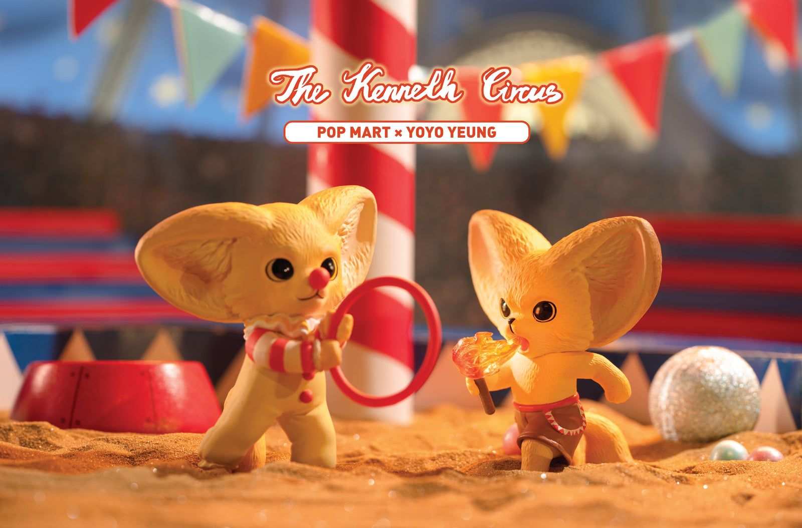Kenneth Circus Blind Box Series by Yoyo Yeung x POP MART