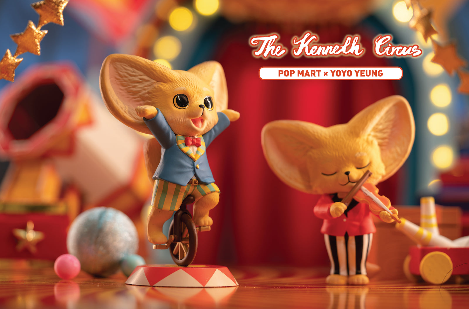 Kenneth Circus Blind Box Series by Yoyo Yeung x POP MART