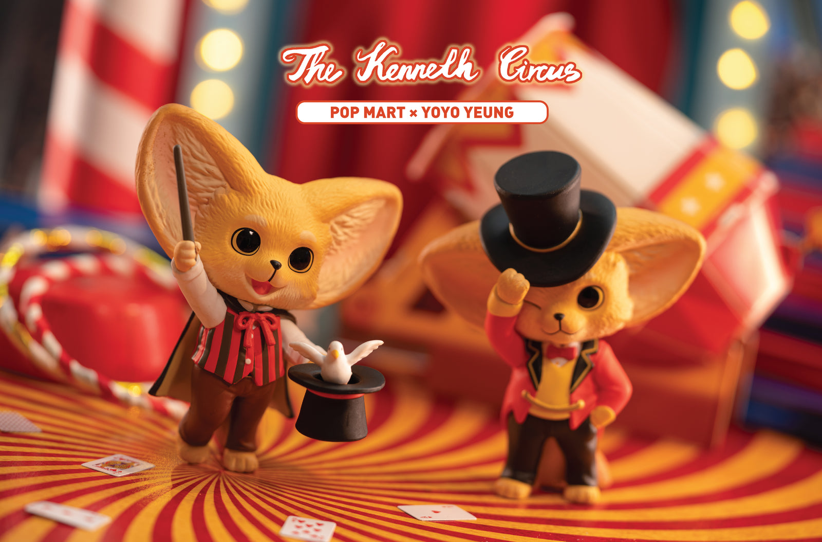 Kenneth Circus Blind Box Series by Yoyo Yeung x POP MART