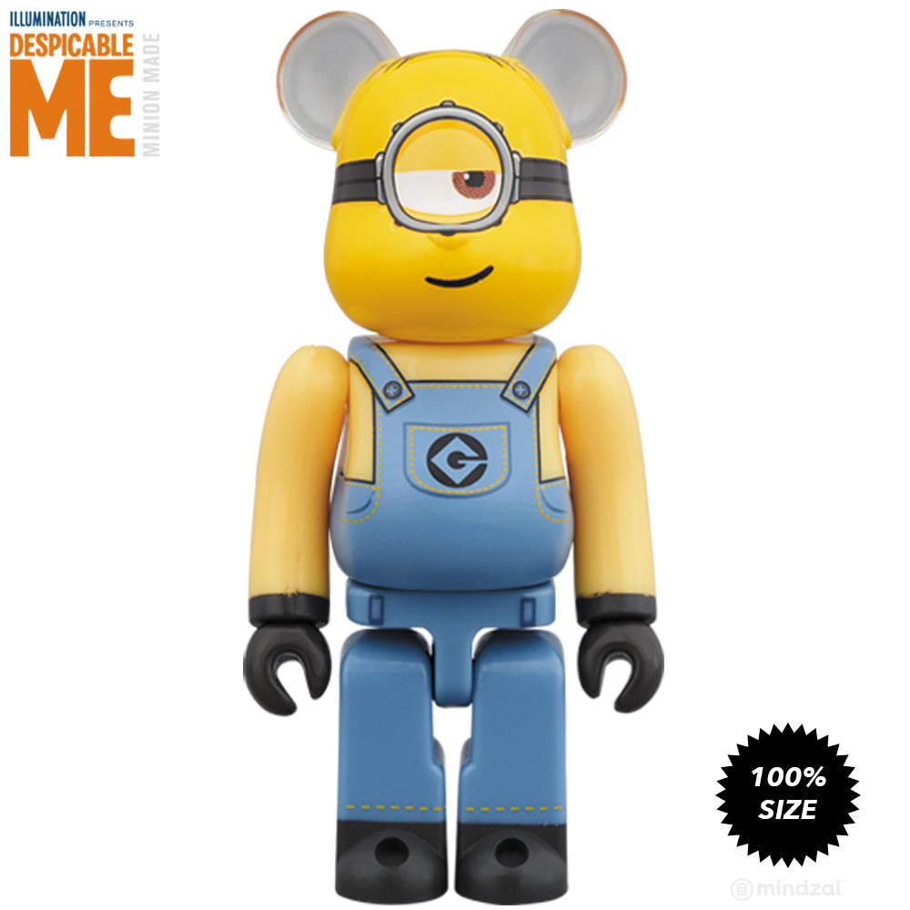 Kevin and Stuart Minion 2-Pack 100% Bearbrick by Medicom Toy