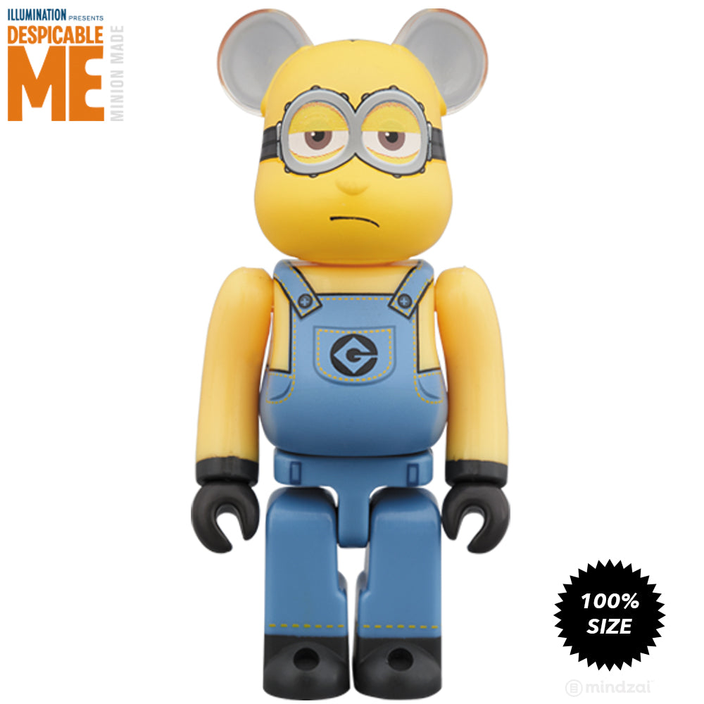 Kevin and Stuart Minion 2-Pack 100% Bearbrick by Medicom Toy