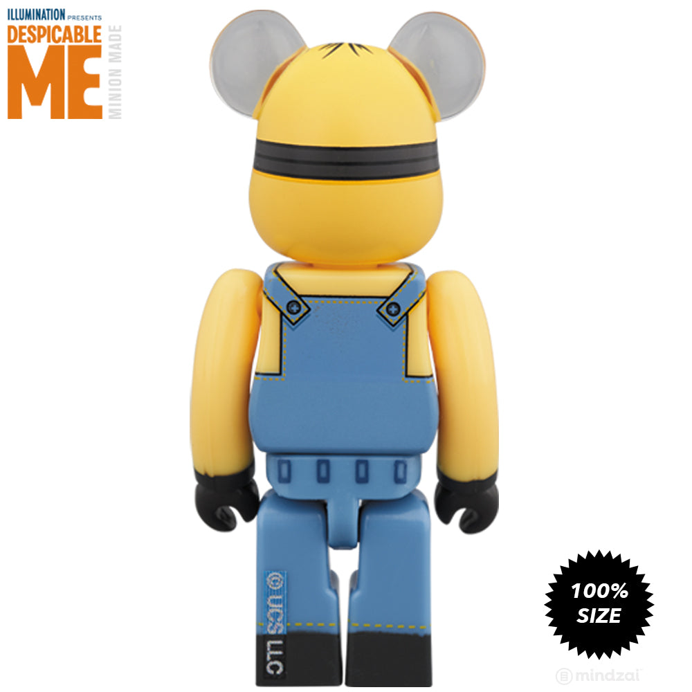 Kevin and Stuart Minion 2-Pack 100% Bearbrick by Medicom Toy