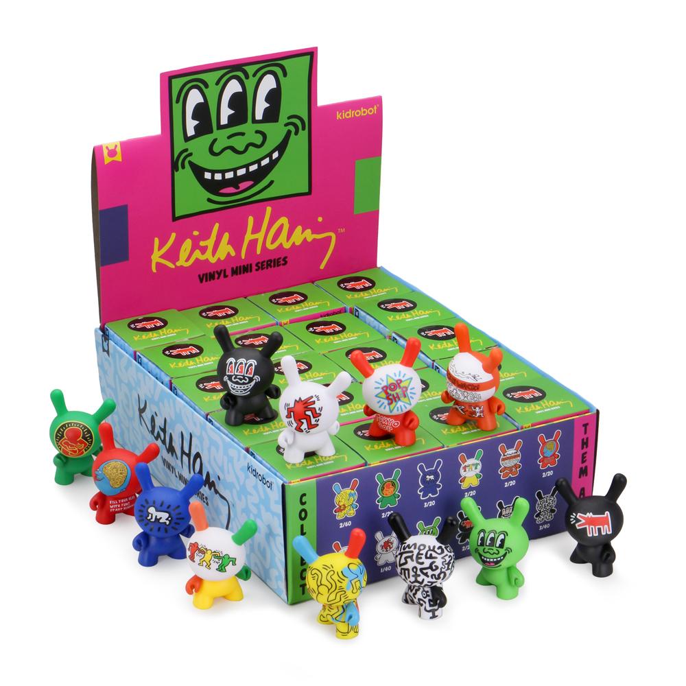 Keith Haring Dunny Mini Series by Kidrobot