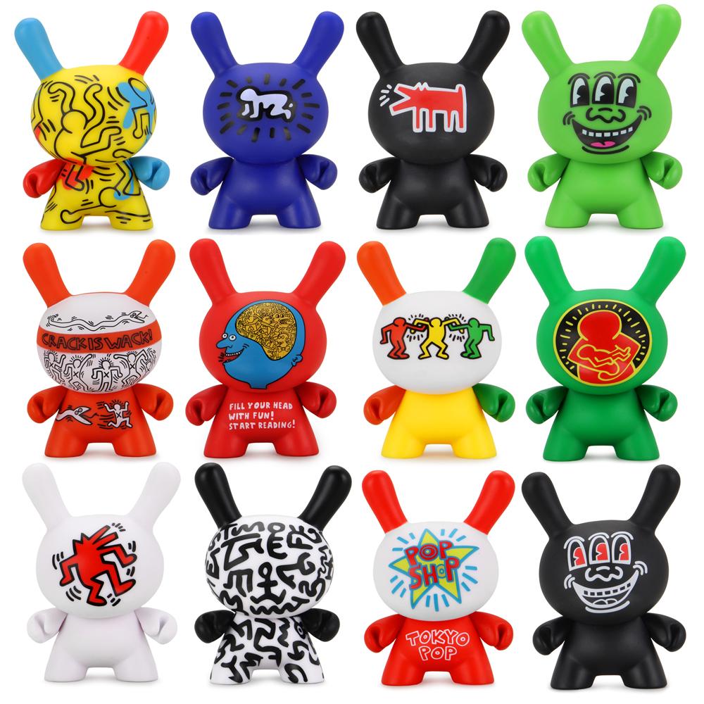 Keith Haring Dunny Mini Series by Kidrobot