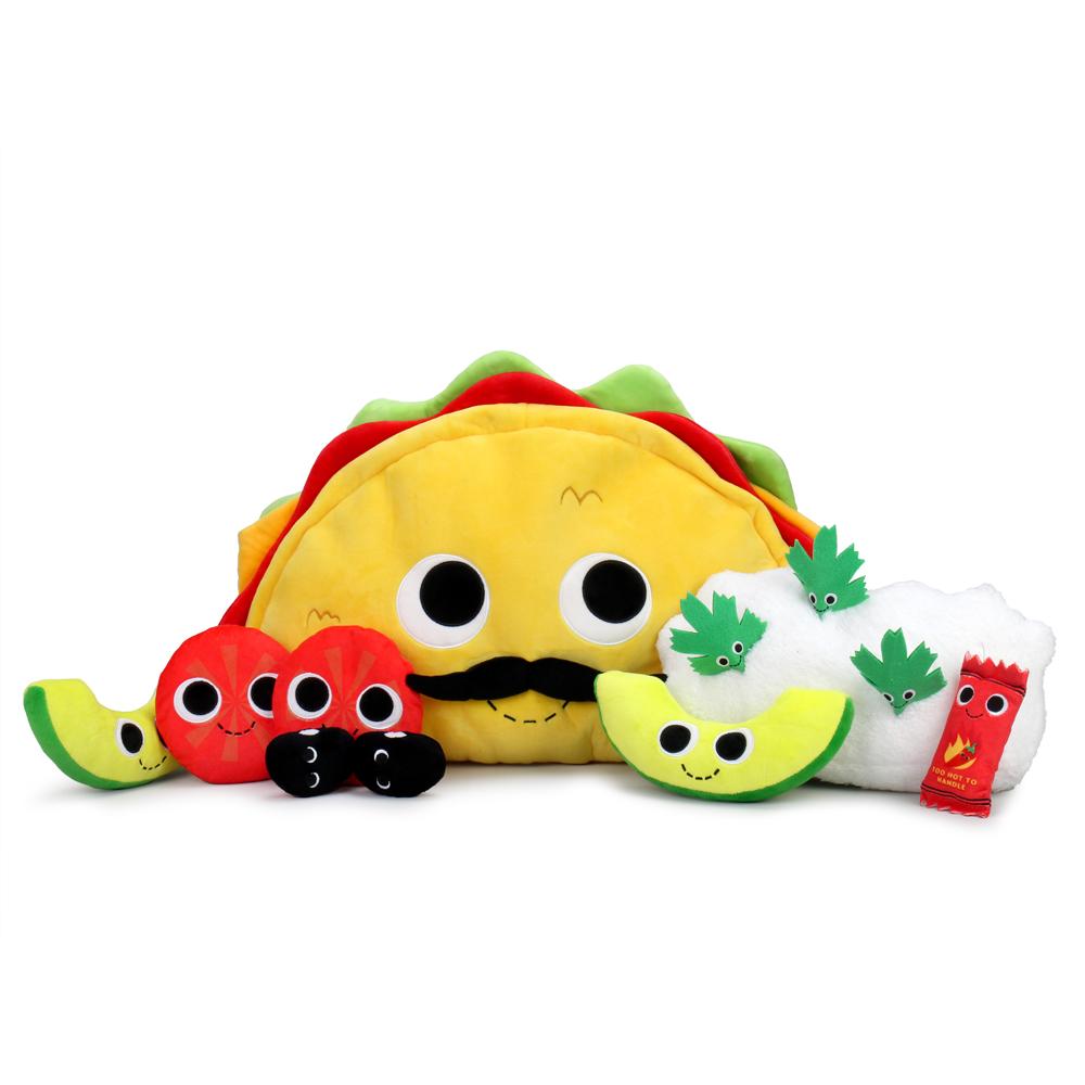 Yummy World XL Victorio Veggie Taco Plush Set by Kidrobot