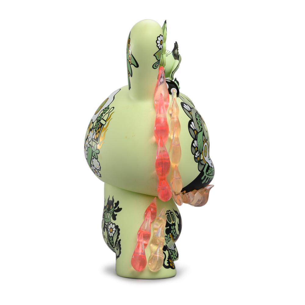 La Flamme Green 8-Inch Dunny by Junko Mizuno