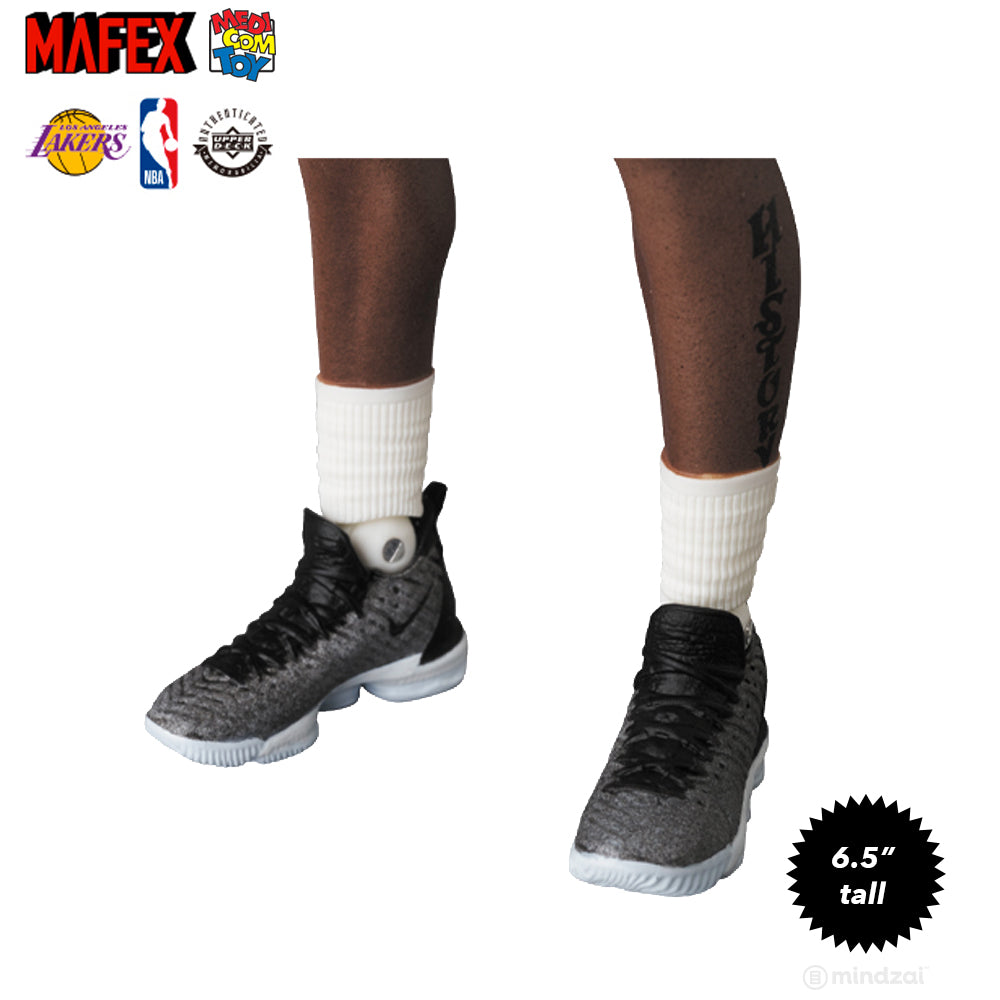 Lebron James Los Angeles Lakers Mafex 6.5-Inch Toy Figure by Medicom Toy