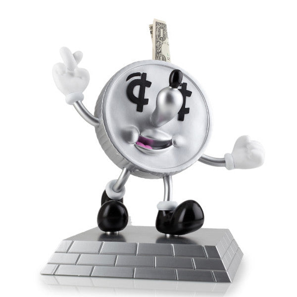 Lucky Dime Money Box by Jeremyville x Kidrobot - Mindzai - 1