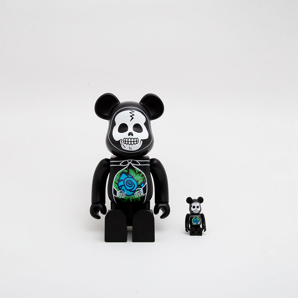 Bearbrick x Suicoke 100% + 400% Bearbbrick Set by Medicom Toy