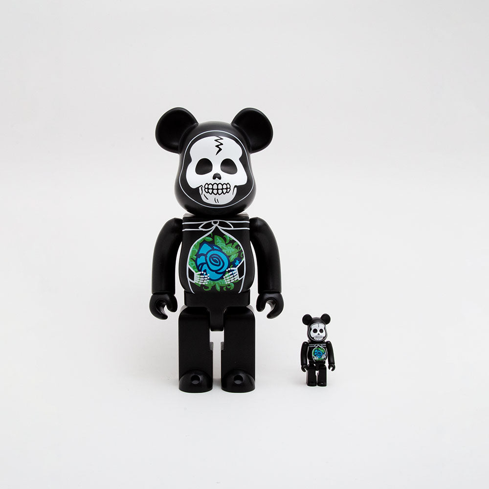 Bearbrick x Suicoke 100% + 400% Bearbbrick Set by Medicom Toy