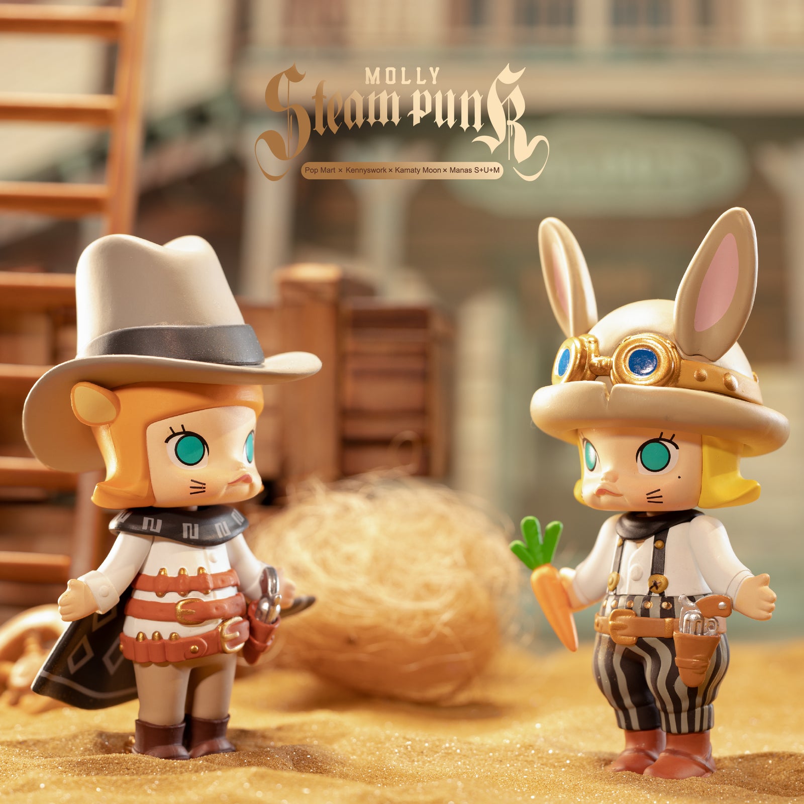 Molly Steampunk Blind Box Series by Kennyswork x POP MART