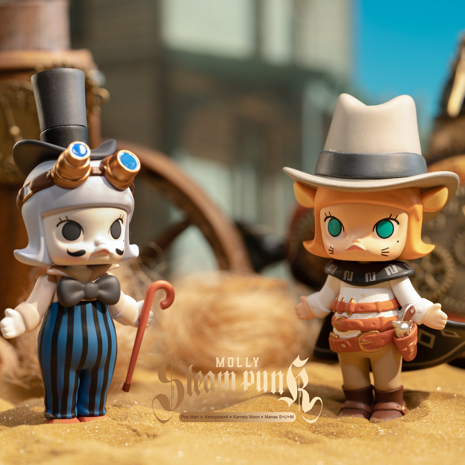 Molly Steampunk Blind Box Series by Kennyswork x POP MART