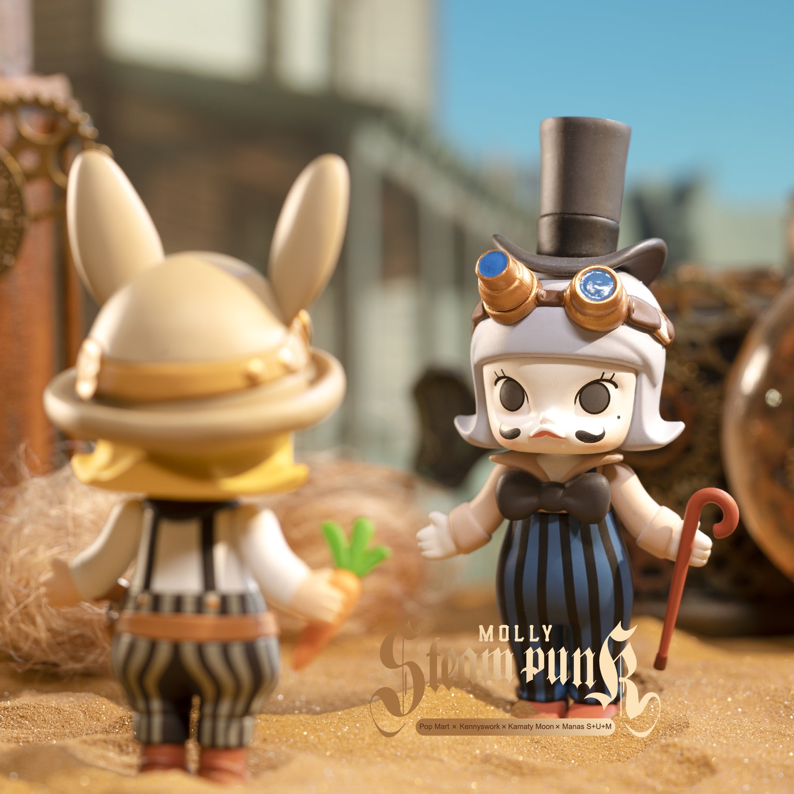 Molly Steampunk Blind Box Series by Kennyswork x POP MART