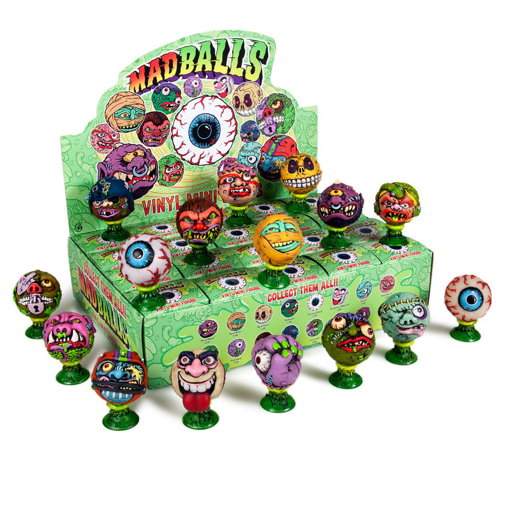 Mad Balls Vinyl Mini Series Blind Box by Kidrobot - Mindzai - 1