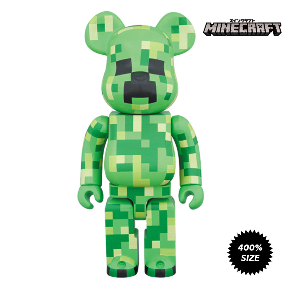 Minecraft Creeper 400% Bearbrick - Pre-order - Mindzai - 1