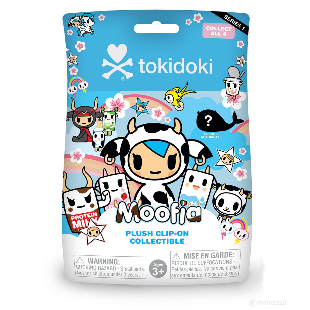Moofia Plush Clip-on Collectible Series 1 Blind Bag by Tokidoki