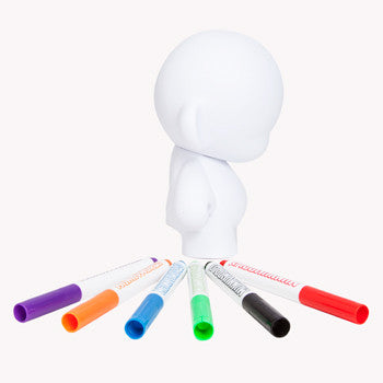 DIY Munny 7-inch with Reuseable Wipe-off Markers - Mindzai - 2
