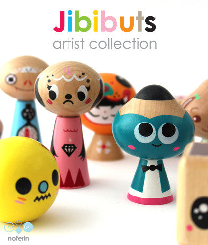 Jibibuts Artist Series Wooden Blind Box by Noferin - Mindzai - 2