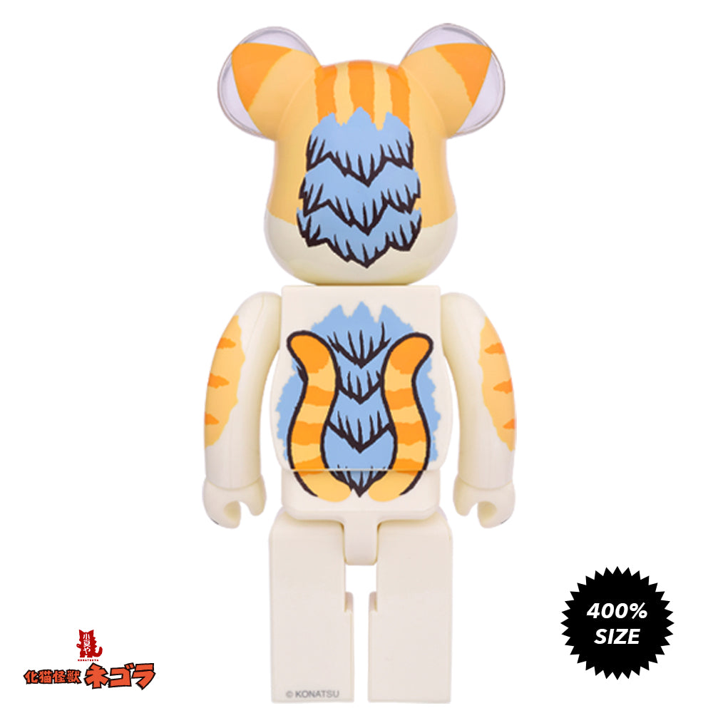 Negora Kaiju Cat Odd Eye 400% Bearbrick by Konatsu x Medicom Toy