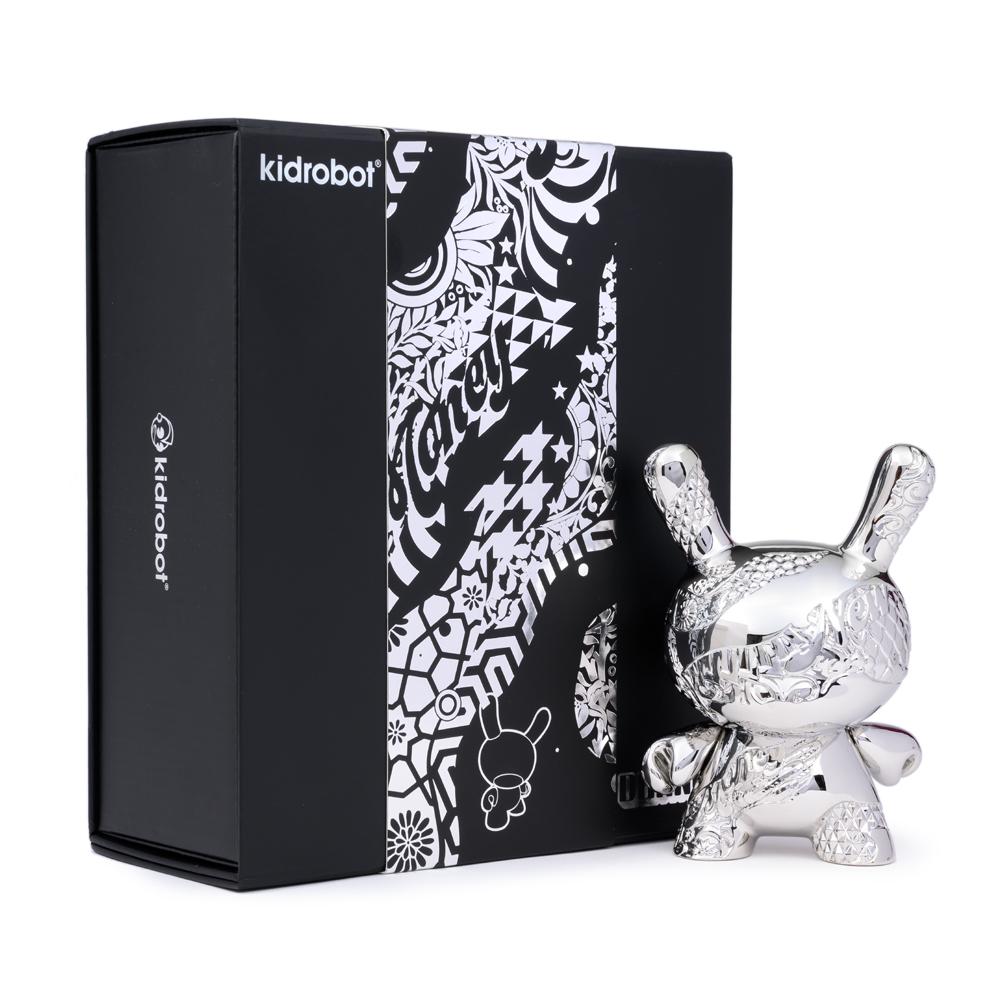 New Money Metal 5-Inch Dunny by Tristan Eaton x Kidrobot