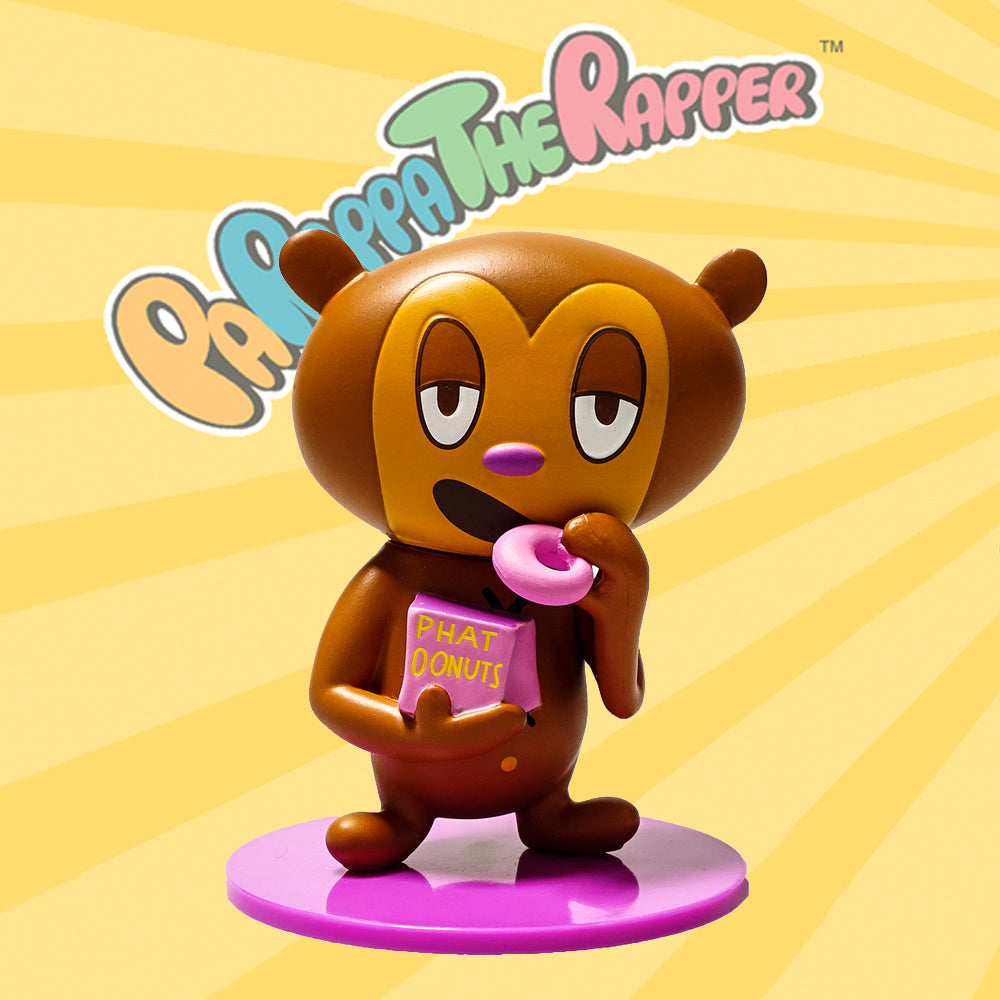 PJ Berri PaRappa the Rappa Vinyl Figure by Erick Scarecrow x ESC Toys