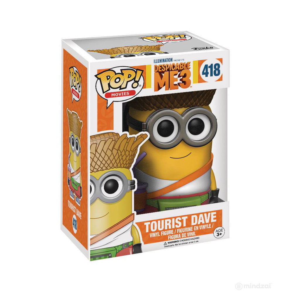 Despicable Me 3 Tourist Dave POP! Vinyl Figure by Funko