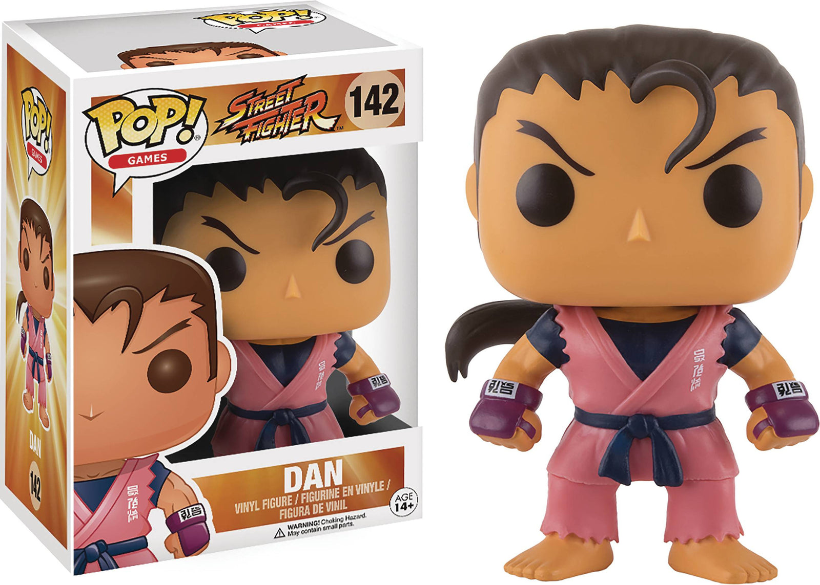 Street Fighter Dan POP Vinyl Figure - Pre-order