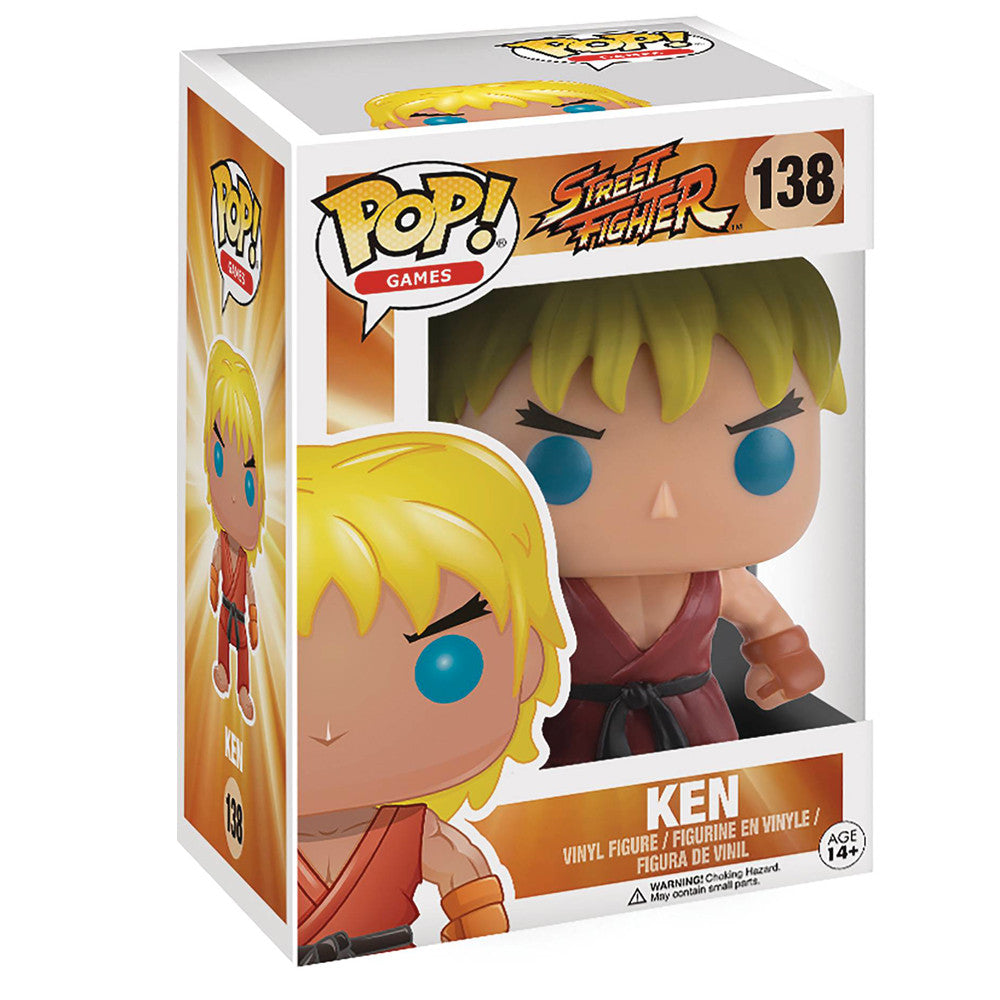 Street Fighter Ken POP Vinyl Figure