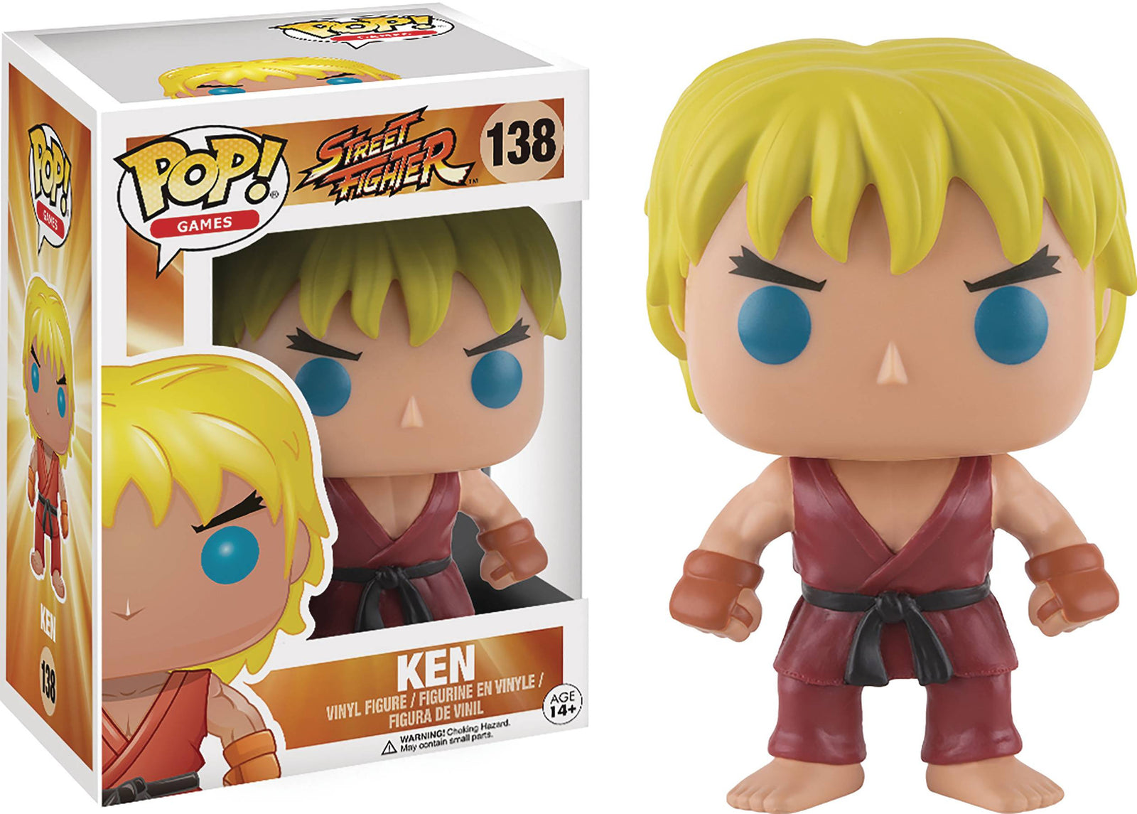 Street Fighter Ken POP Vinyl Figure
