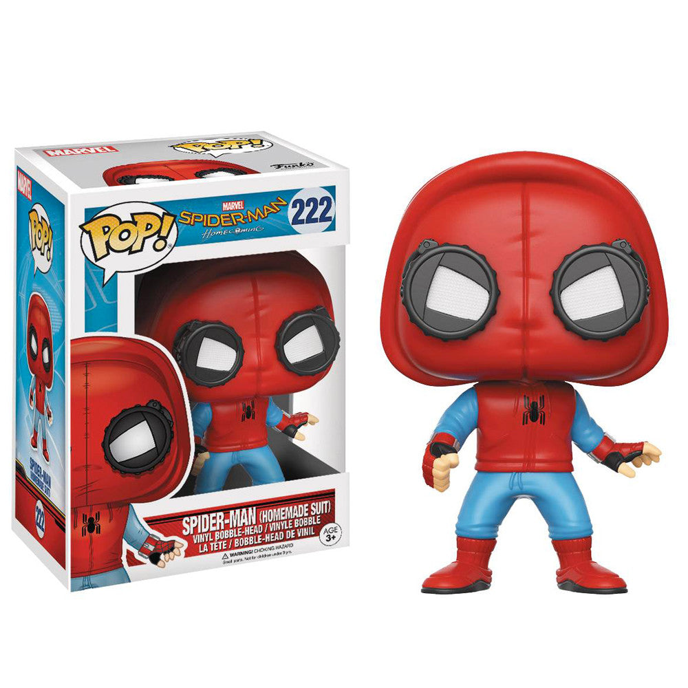 Spiderman: Homecoming Spiderman Homemade Suit Pop Vinyl Figure