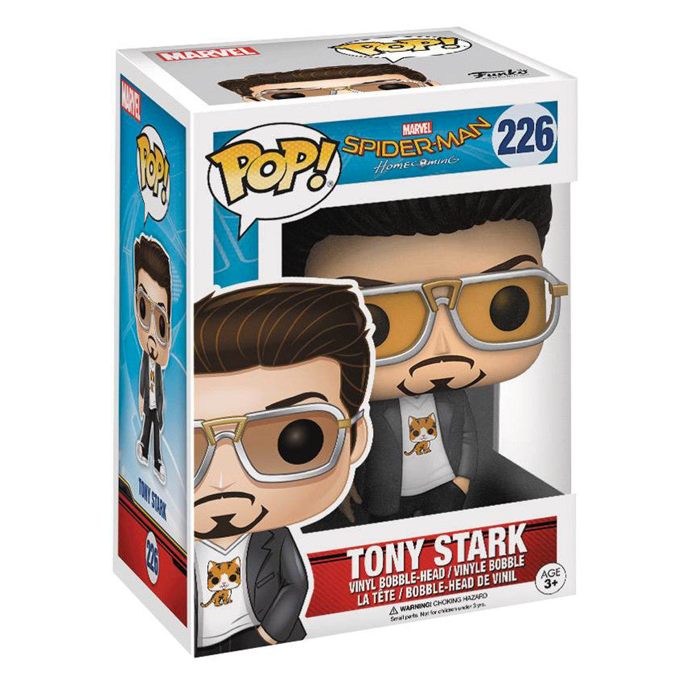 Spiderman: Homecoming Tony Stark Pop Vinyl Figure
