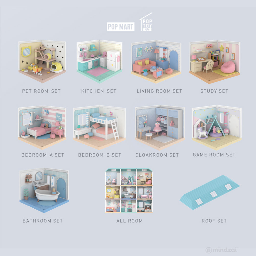 Sweet House Diorama Toy Sets by POP MART
