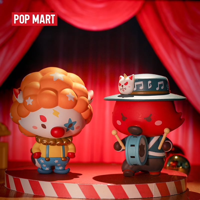 Goobi Lil Foxes Dream Circus Blind Box Series by OKLuna x POP MART