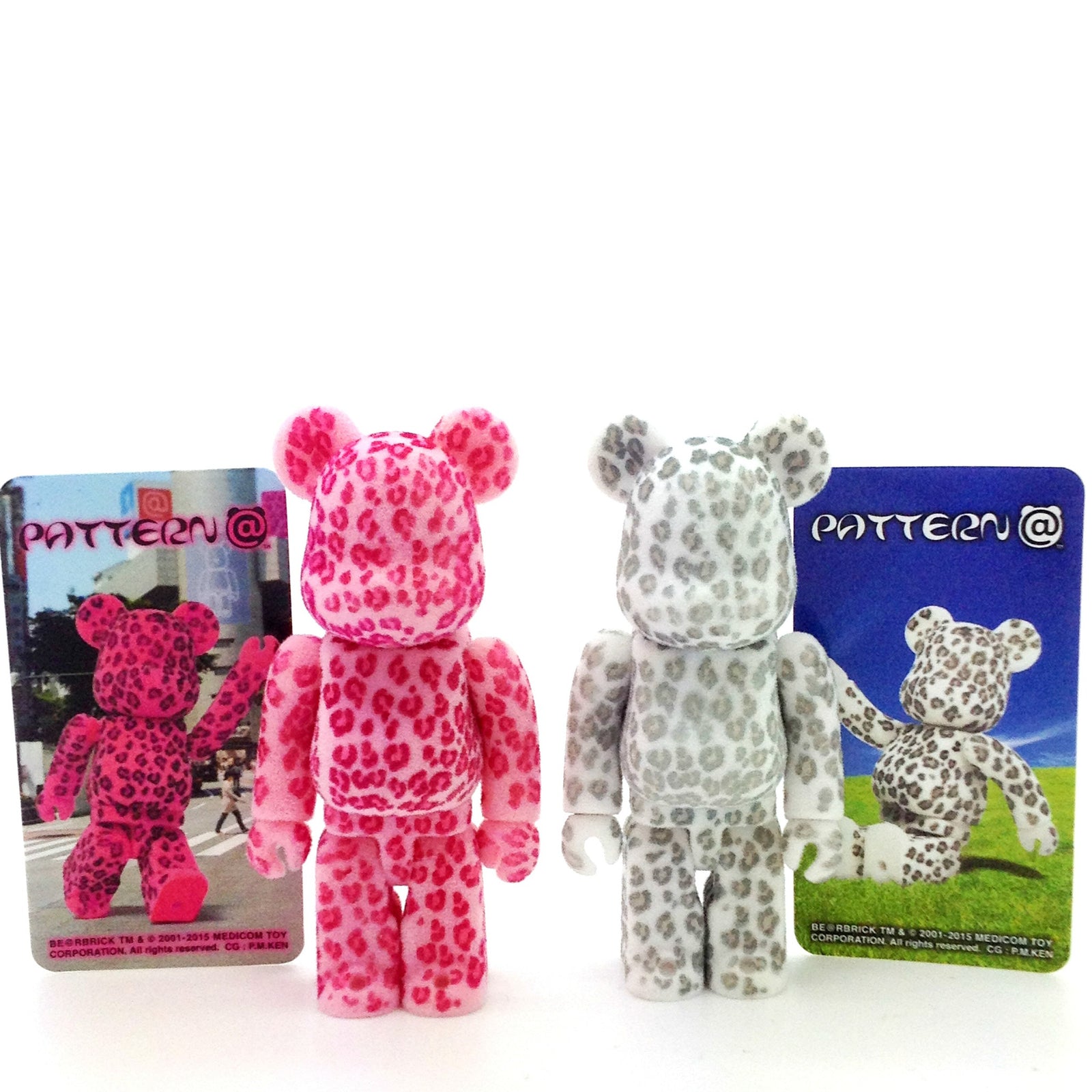 Bearbrick Series 30 - Pink Leopard and Grey Leopard (Secret Pattern) - Mindzai - 2