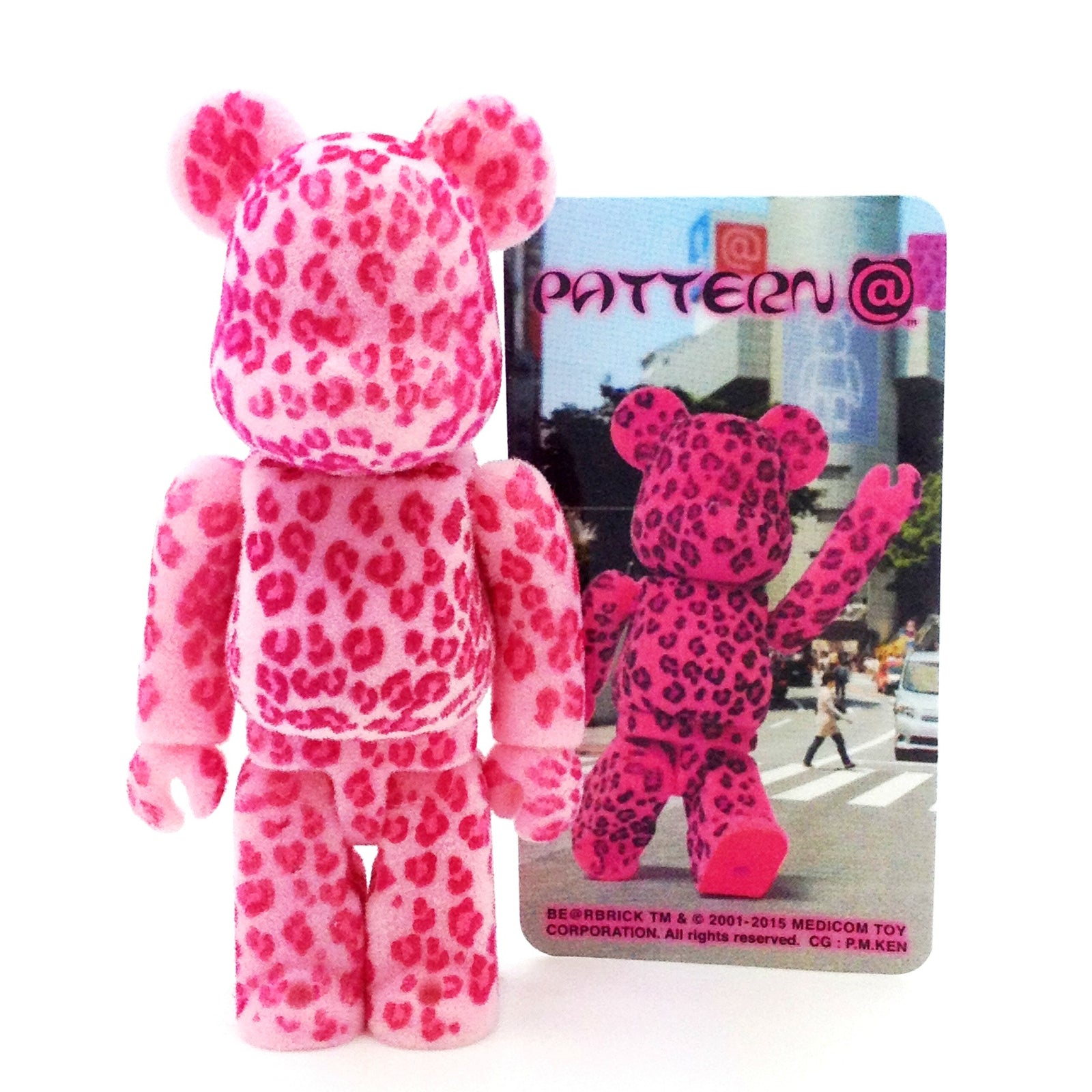 Bearbrick Series 30 - Pink Leopard (Pattern) - Mindzai - 2