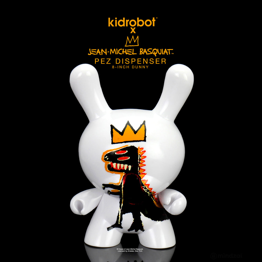 Pez Dispenser 8" Masterpiece Dunny by Kidrobot x Jean-Michel Basquiat