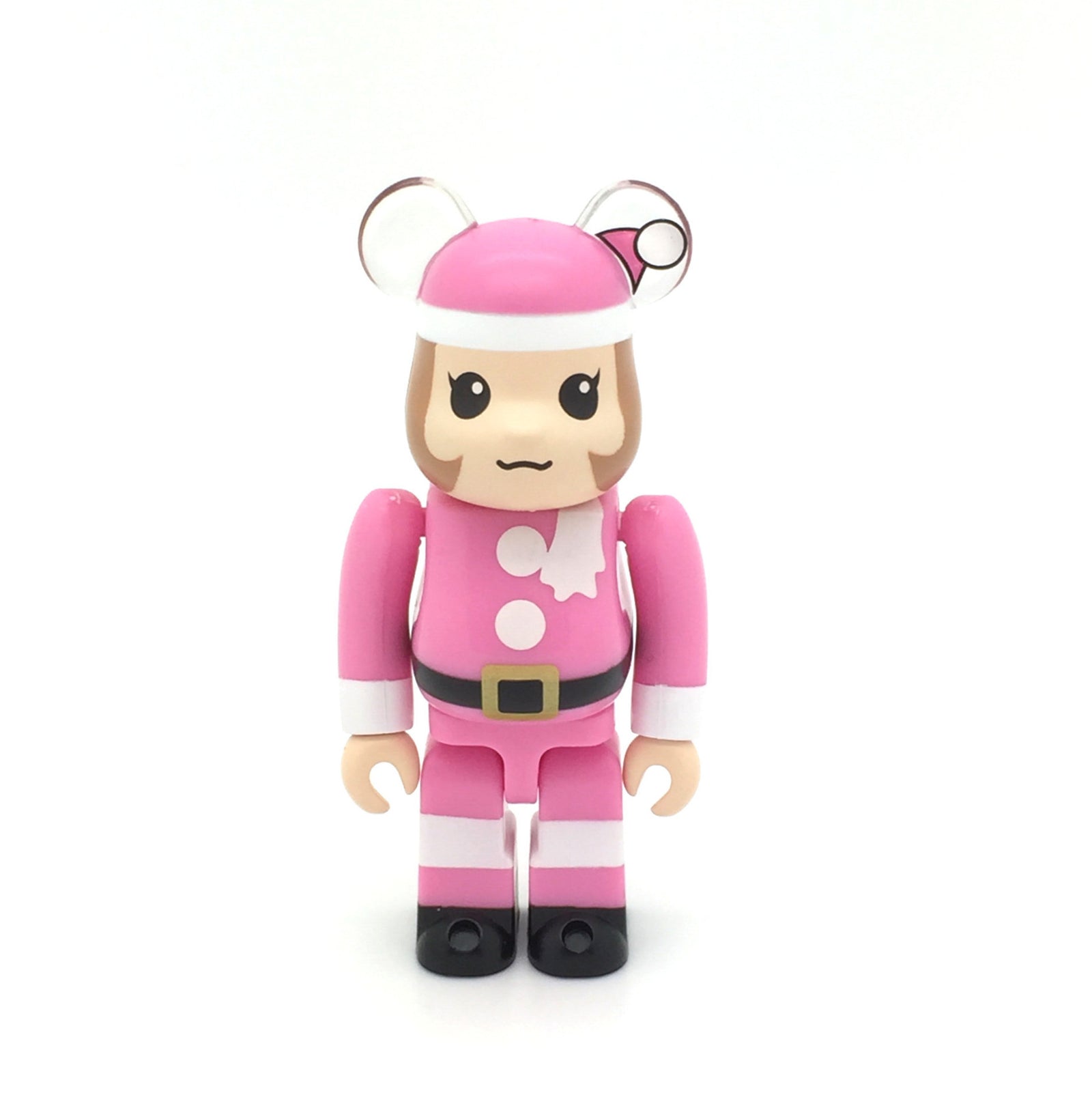 Merry Christmas 2014 Santa Claus Pink 100% Bearbrick - Mindzai - 1