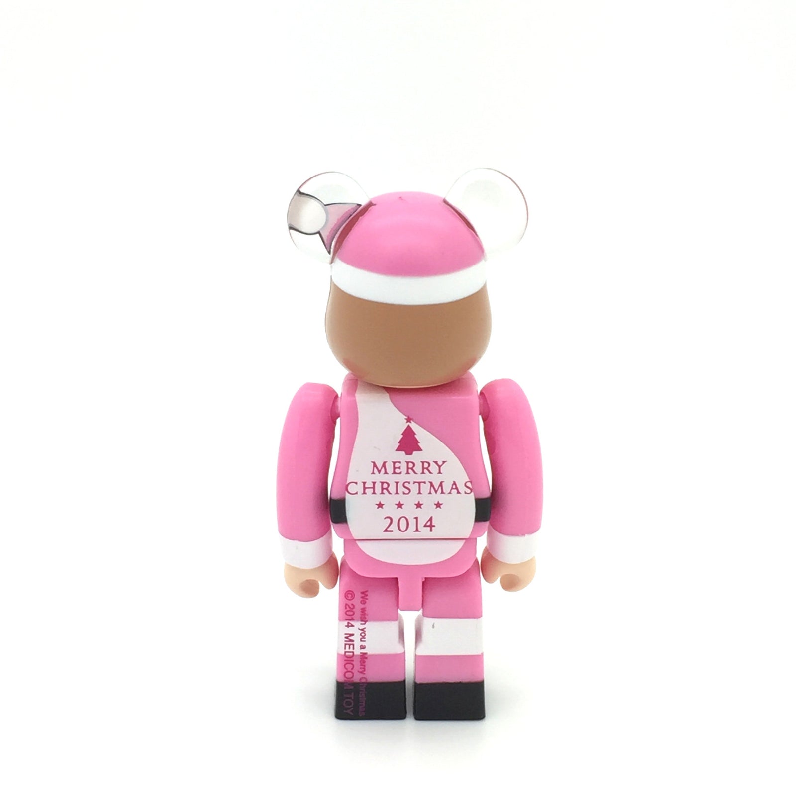 Merry Christmas 2014 Santa Claus Pink 100% Bearbrick - Mindzai - 2