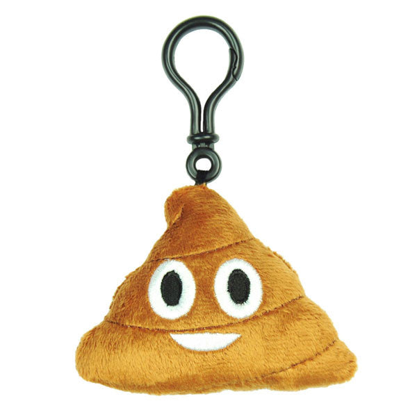 Poop Emoji Plush Toy Clip - Mindzai - 1