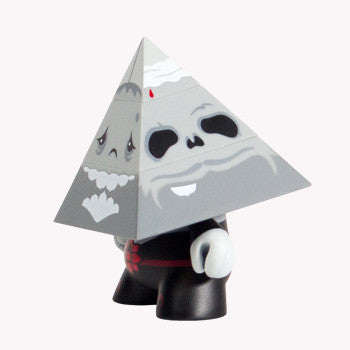 Pyramidun Dunny Grey 3-Inch by Andrew Bell - Mindzai - 4