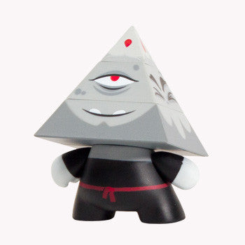 Pyramidun Dunny Grey 3-Inch by Andrew Bell - Mindzai - 5