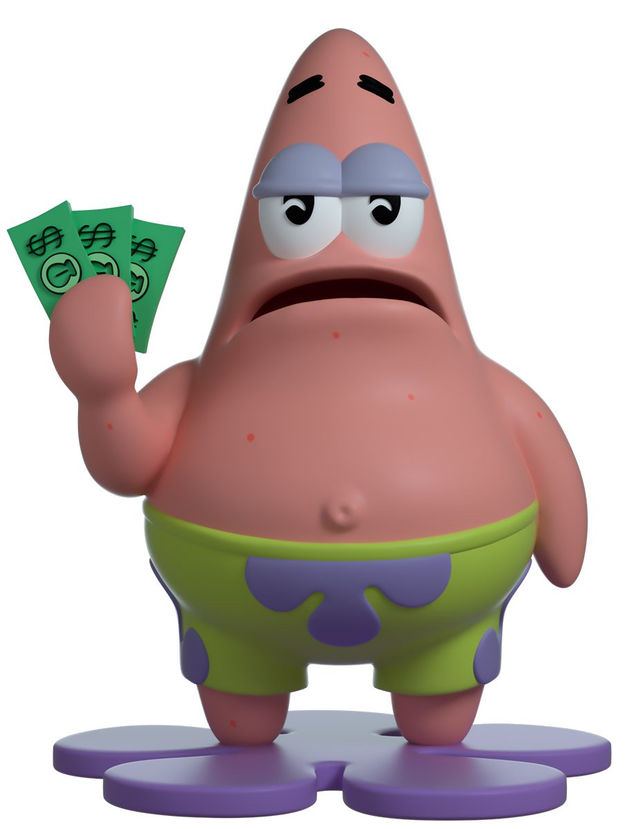 Spongebob Squarepants: I Have 3 Dollars Toy Figure by Youtooz Collectibles