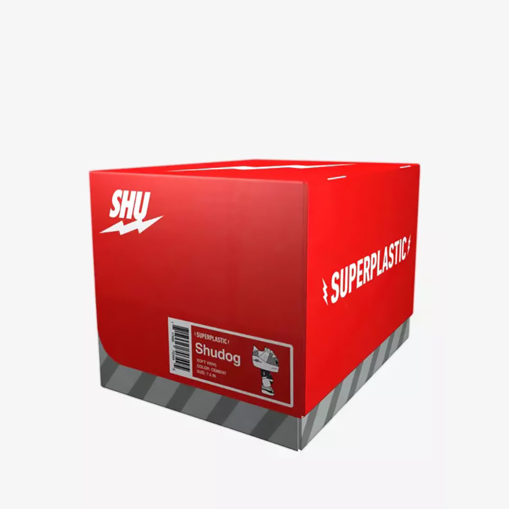 Shudog Cement 8-inch Art Toy by Superplastic