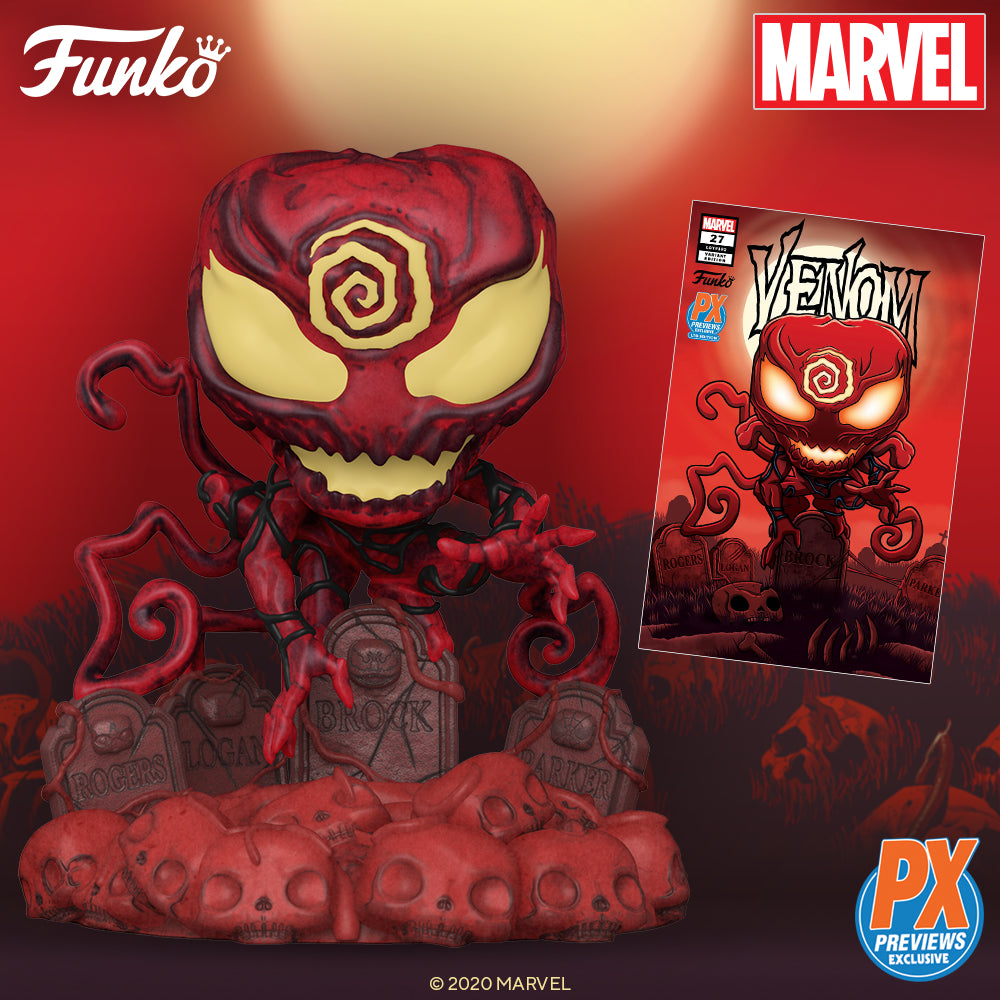 Marvel Heroes Absolute Carnage Deluxe PX Exclusive POP by Funko