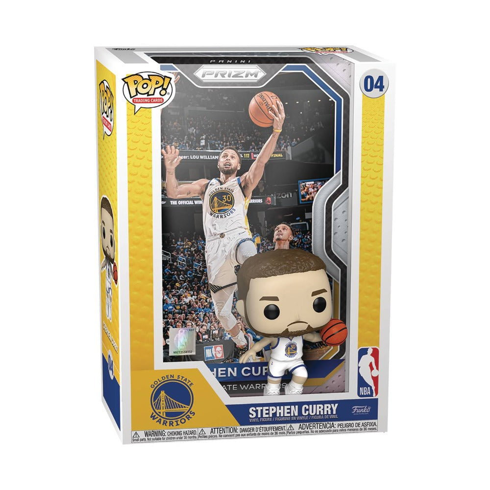 NBA Trading Card Stephen Curry POP! Vinyl Figure by Funko