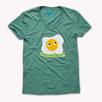 Sunny Side Crewneck Women's T-shirt by kidrobot - Mindzai - 3