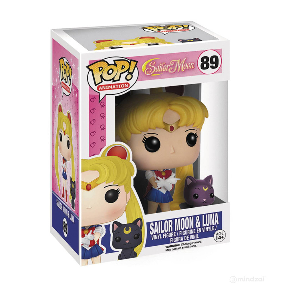 Sailor Moon and Luna Pop Vinyl Figure by Funko - Mindzai - 2